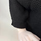 Strickpullover schwarz, Gr. 36-42 kurz