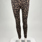 Leggins Leo-Print braun, Gr. 36-42