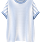 Shirt „Sunny Stripes“ blau, Gr. 36-42