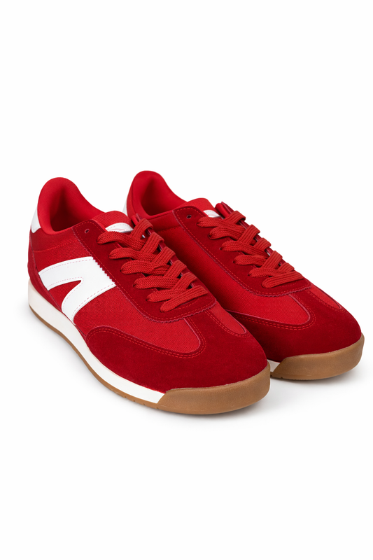 Sneaker rot-weiß, Gr. 36-41