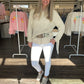 Damen Bluse in beige, Gr. 34-44