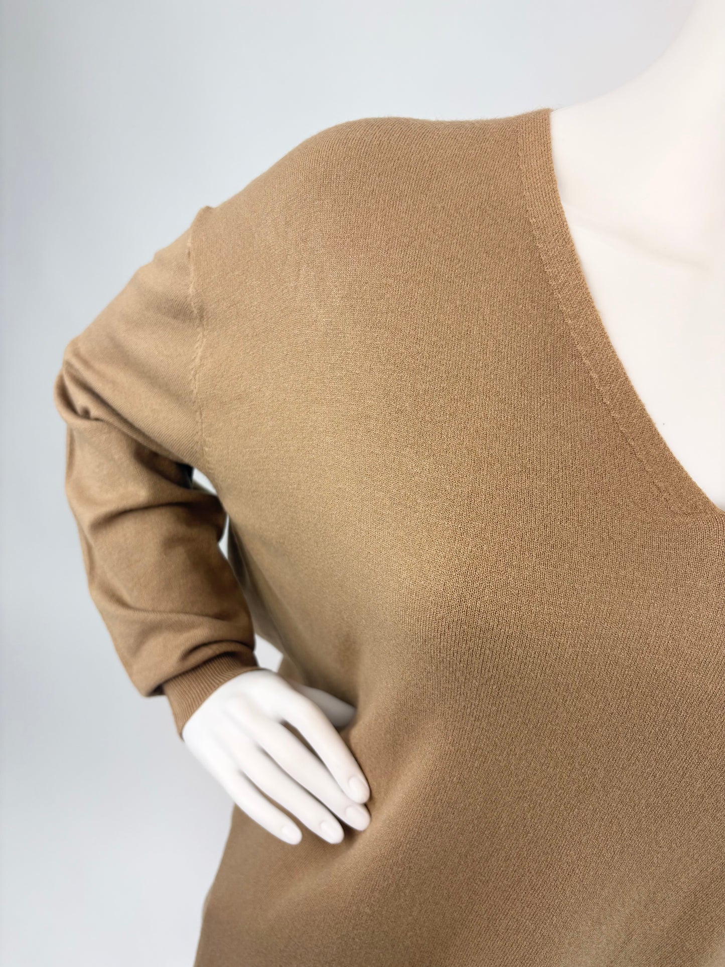 Oversize-Pullover camel, Gr. 40-46