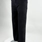 Straight Leg Jeans Glitzer schwarz, Gr. 38-48