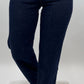 High-Waist Wide-Leg Jeans dunkelblau, Gr. 34-42