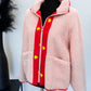 Kuschelige Wendejacke „Lovely Hearts“ rosa, Gr. 36-42