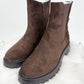 Boots - Wildlederoptik , Gr. 36-40