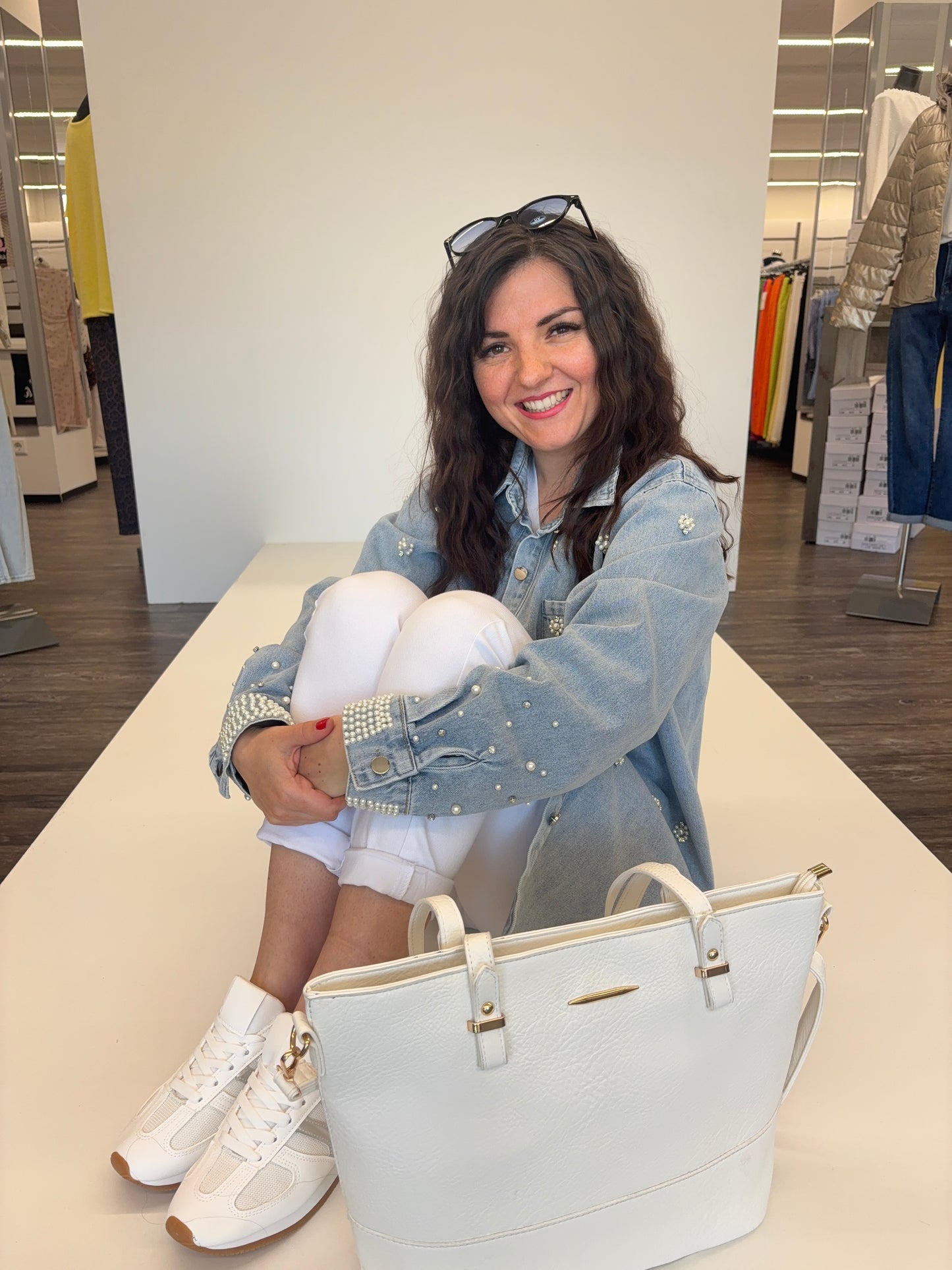 Handtasche Elegant – Zeitlos weiß