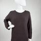 Pullover schokobraun, Gr. 36-42