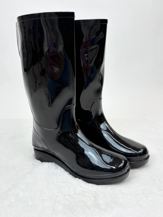 Gummistiefel schwarz, Gr. 37-41