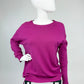 Strickpullover fuchsia, Gr. 36-42