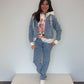 Hoodie Sneaker weiß, Gr. 36-42