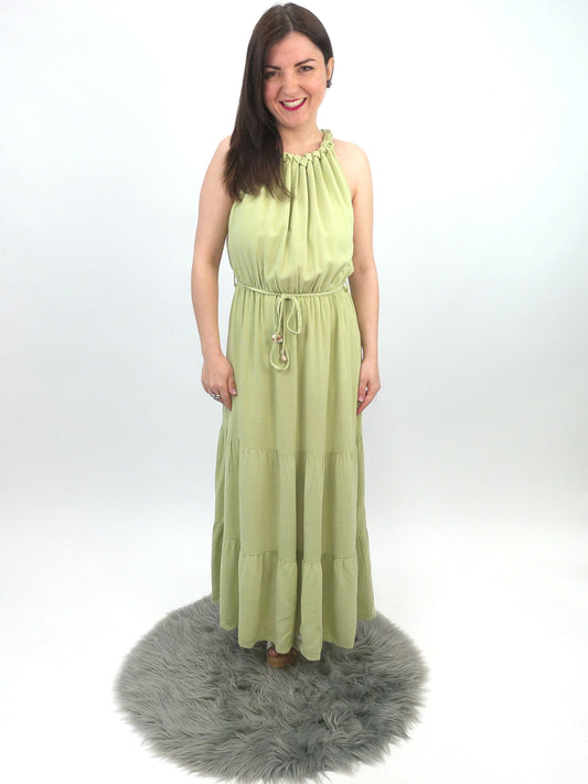 Sommerkleid hellgrün, Gr. 36-42