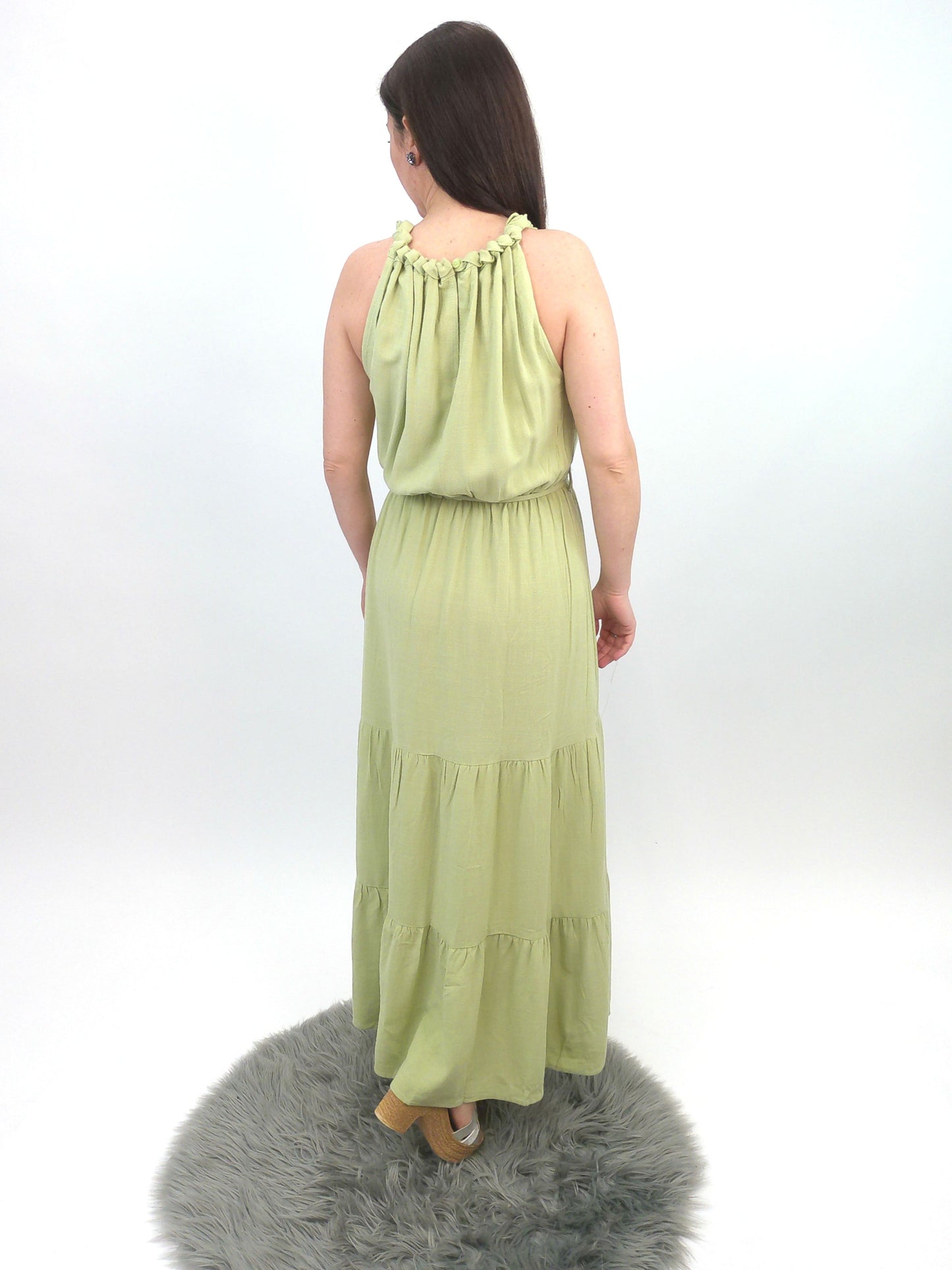 Sommerkleid hellgrün, Gr. 36-42