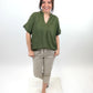 Bluse oliv, Gr. 36-42
