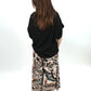 Sommerhose Paisley-Print braun/beige, Gr. 36-42