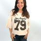 Oversize-Shirt "Los Angeles" beige, Gr. 38-44