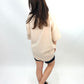 Oversize-Shirt "Los Angeles" beige, Gr. 38-44