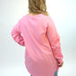 Pullover Cut-out Arm pink, Gr. 40-46