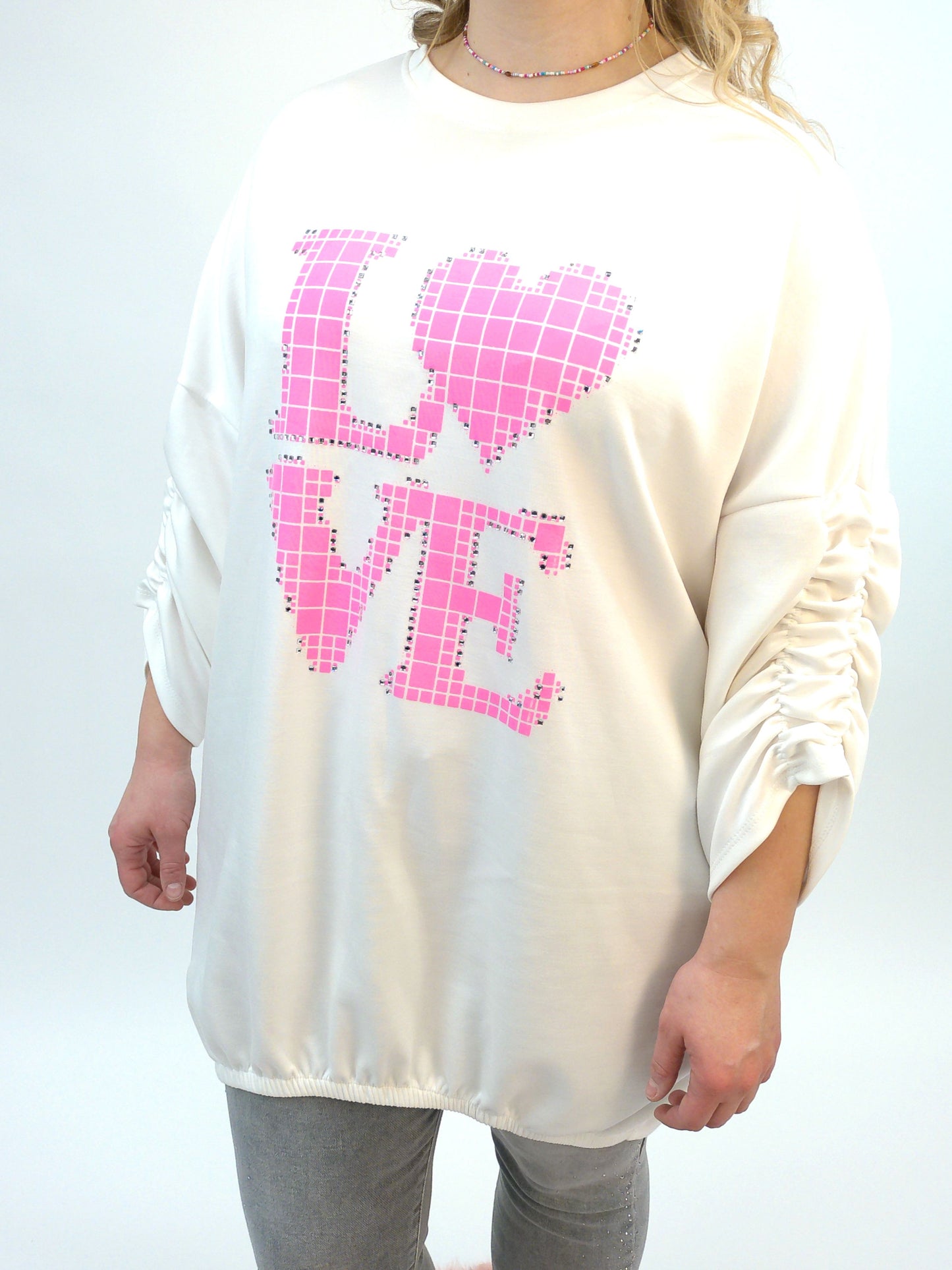 Longpullover "Love", Gr. 40-46