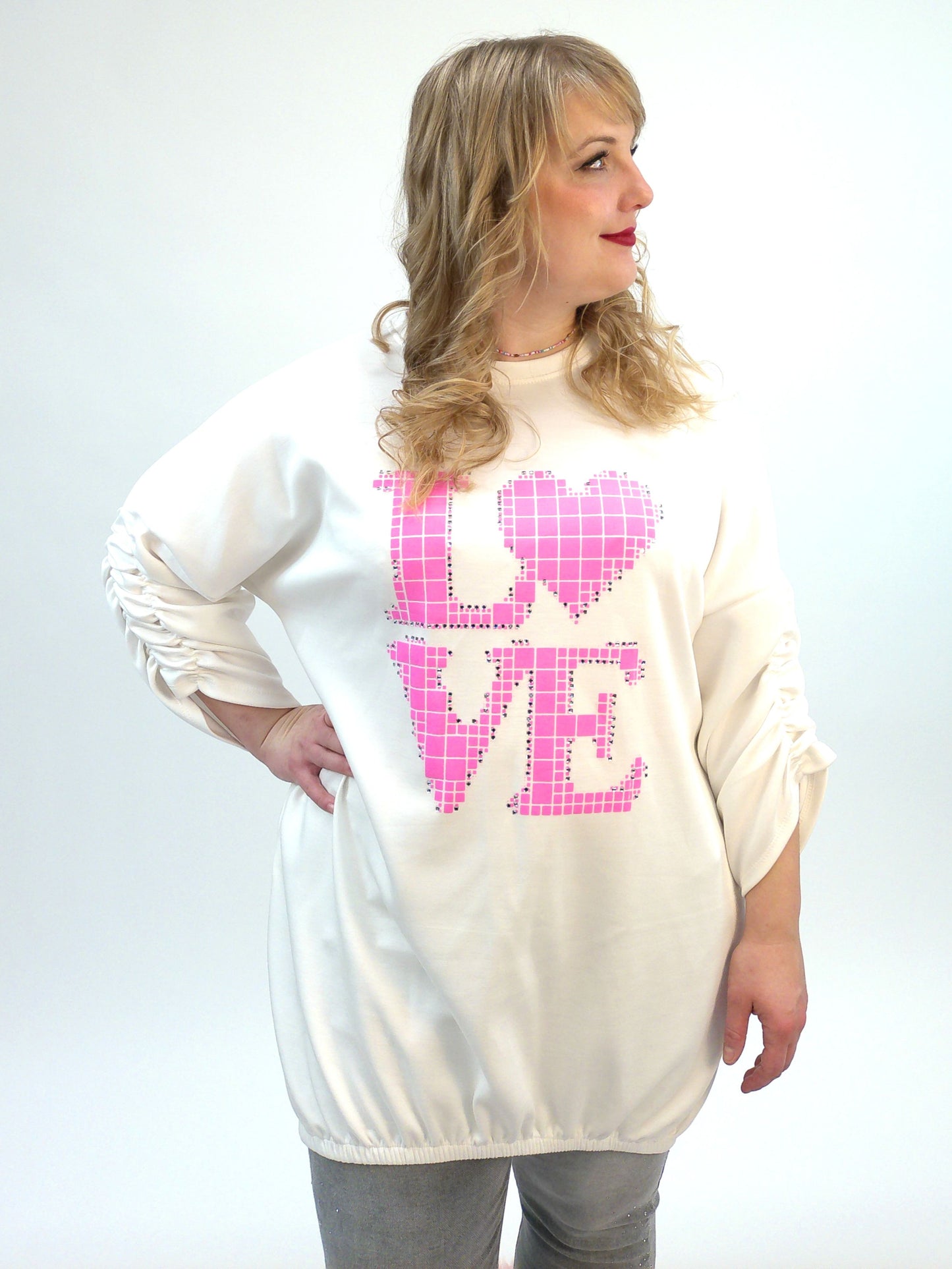 Longpullover "Love", Gr. 40-46