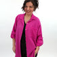 Musselinbluse pink, Gr. 36-44