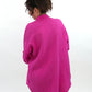 Musselinbluse pink, Gr. 36-44