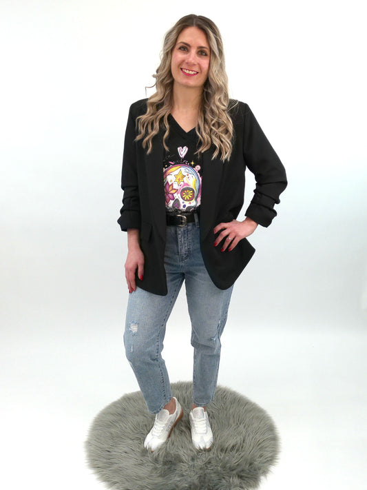 Blazer schwarz, Gr. 36-40