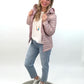 Leichtsteppjacke rosé, Gr. 34-44