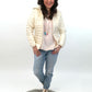 Leichtsteppjacke beige, Gr. 36-44