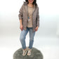 Leichtsteppjacke taupe Gr. 34-44