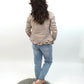 Jeansjacke beige, Gr. 36-44