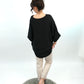 Shirt mit Kette schwarz, Gr. 38-44