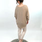 Shirt mit Kette taupe, Gr. 38-44