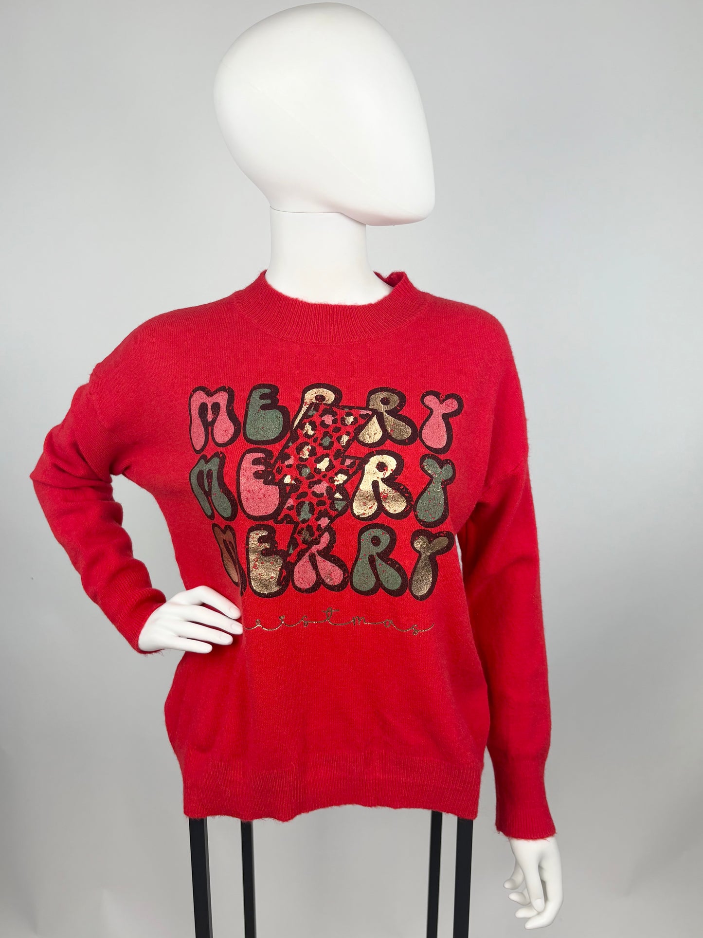 Top Deal! Pullover Merry Christmas, Gr. 34-42