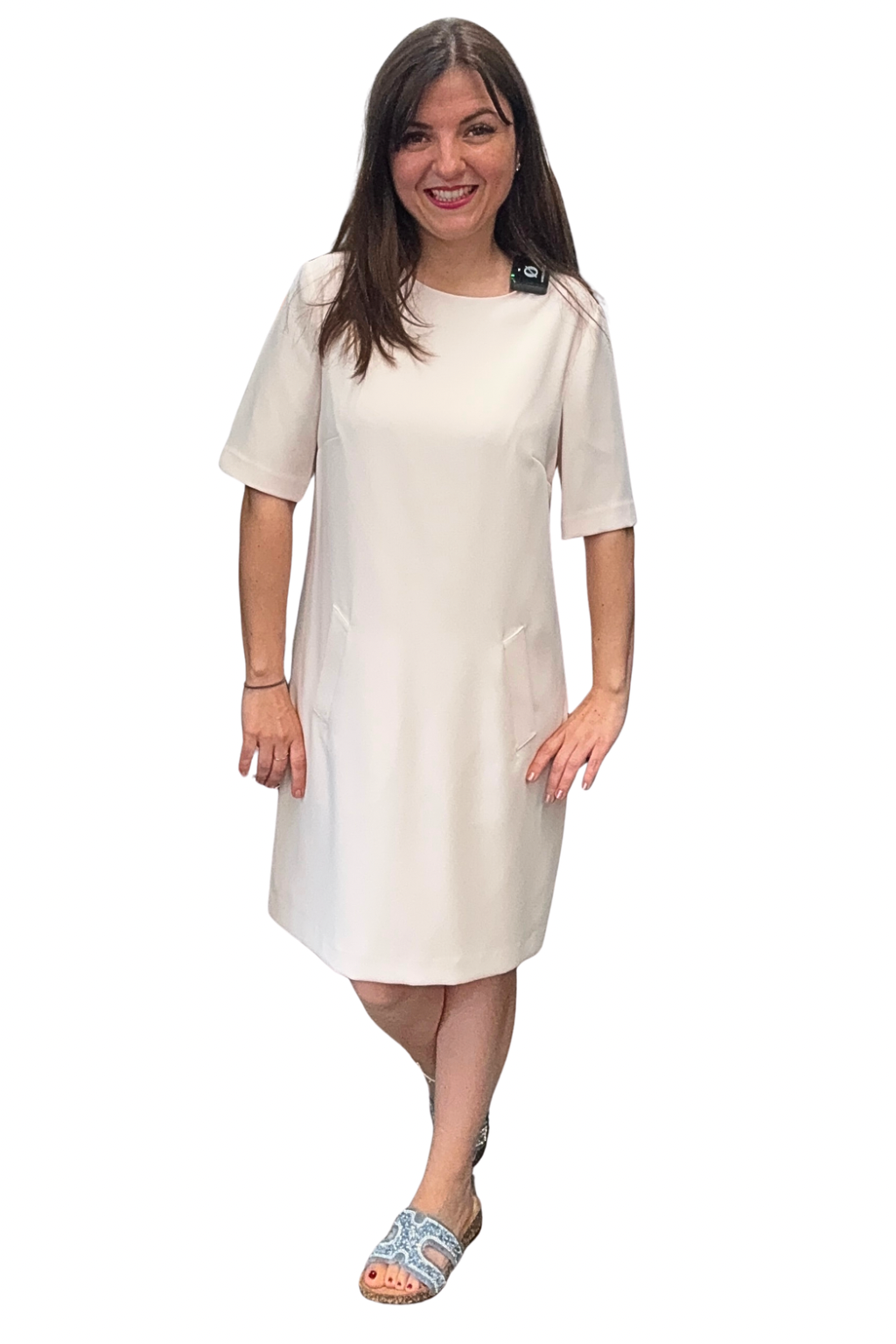 Kleid „Elegante Leichtigkeit“ zartes rosa, 36-44