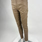 Hose Lederoptik beige, Gr. 36-44