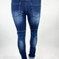 Jeans mit funkelnden Herz-Applikationen braun Gr. 36-42 (Vorbestellung: Versand ab 04.12.25)