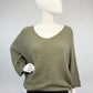 Strickpullover oliv, Gr. 36-42