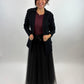 Longsleeve bordeaux, Gr. 34-40