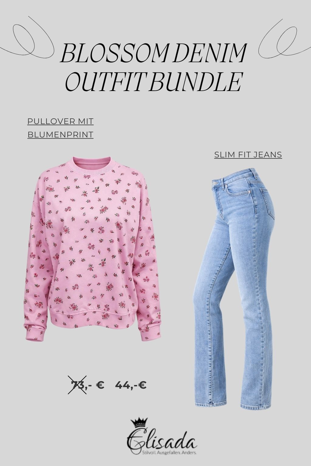 Blossom Denim Outfit Bundle 2