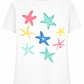 T-Shirt Seestern weiß, Gr. 34-38