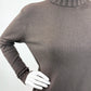 Rollkragenpullover dunkelbraun Gr. 34-40