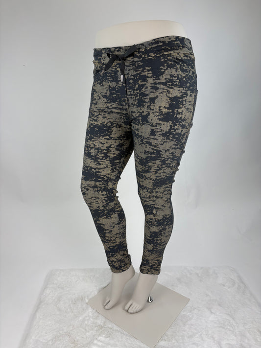Joggerpants Fashion-Camouflage grau Gr. 36-42