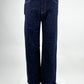 Straight Leg Jeans Glitzer blau, Gr. 36-46