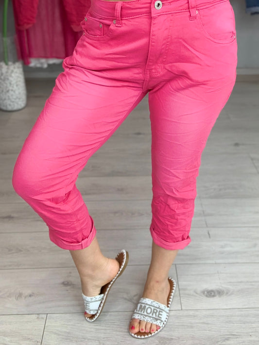 3/4 Jeans pink