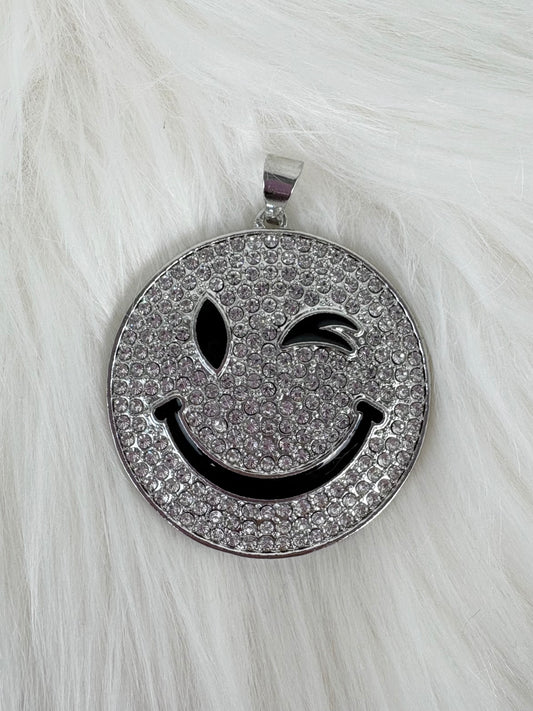 Strass Anhänger Smiley