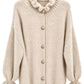 Strickcardigan "Elisa" beige, Gr. 38-44