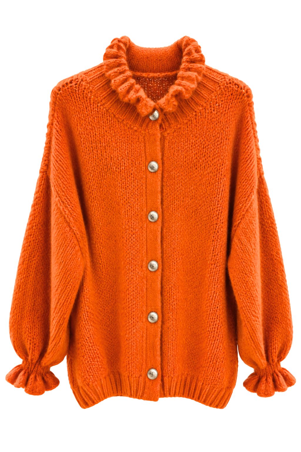 Strickcardigan "Elisa" orange, Gr. 38-44