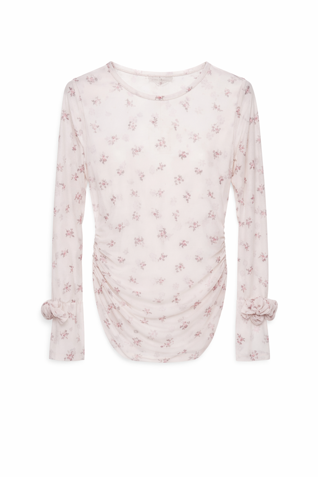 Mesh-Top Blumenprint transparent, Gr. 34-38