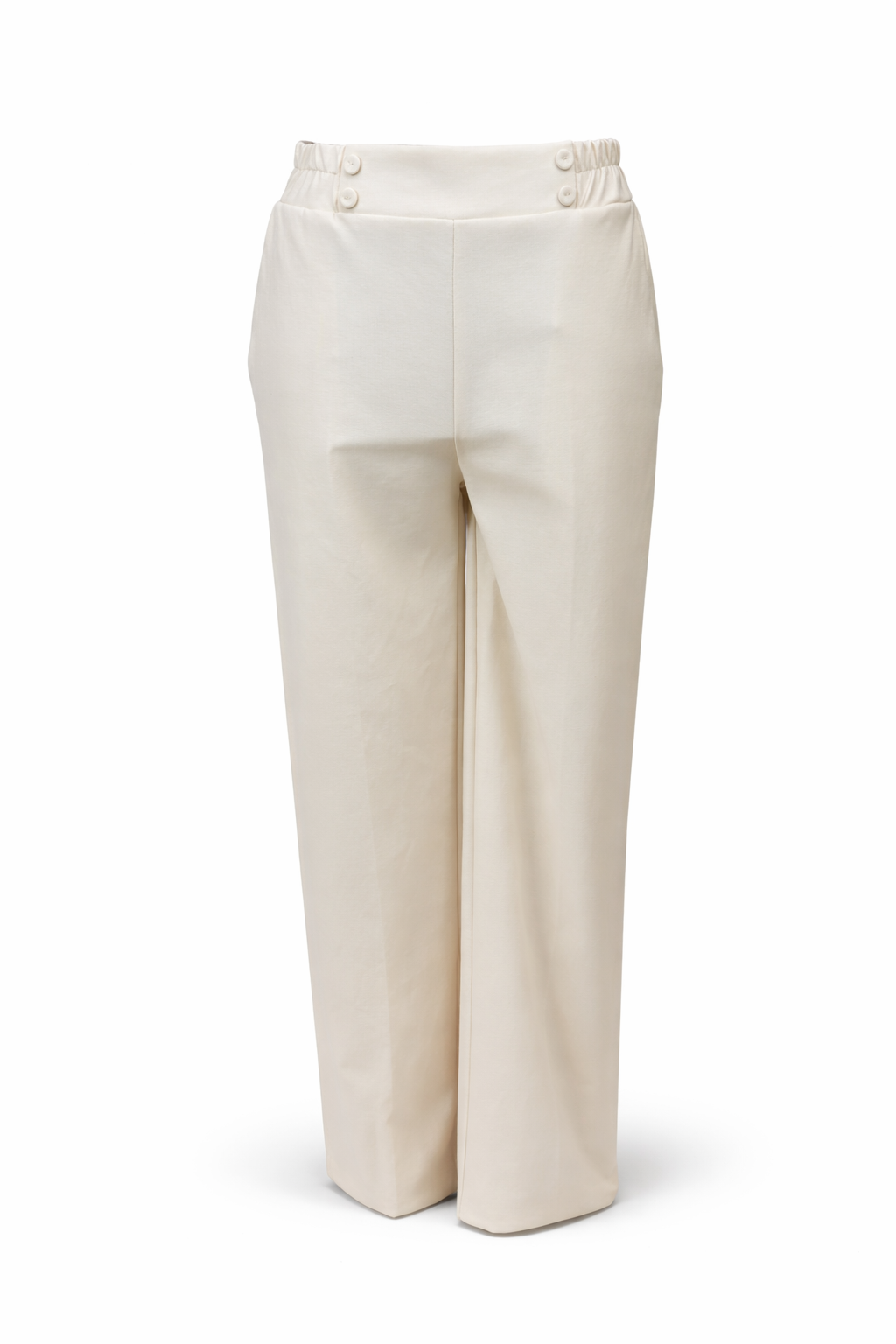 Stoffhose creme, Gr. 38-50